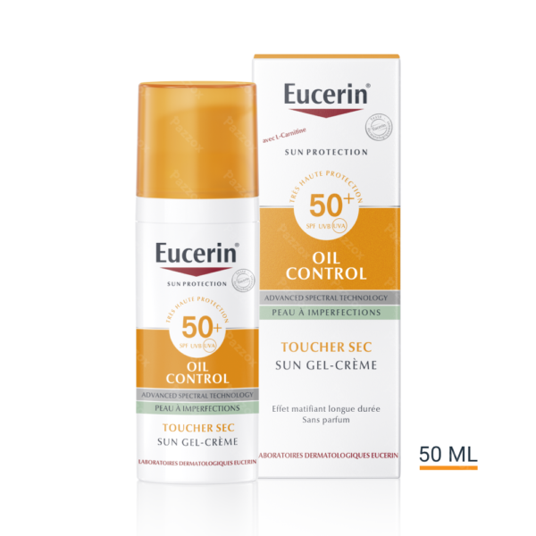 EUCERIN SUN TOUCHER SEC GEL CREM OIL CONTROLE