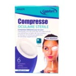 COMPRESSE OCCULAIRE COMFORT/6 ADULTE