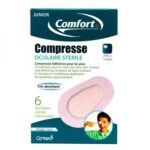 COMPRESSE OCCULAIRE COMFORT/6 JUNIOR