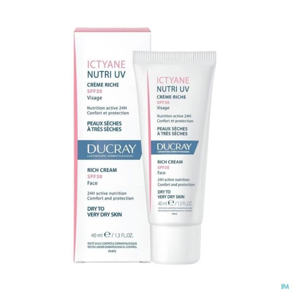 DUCRAY ICTYANE NUTRI CREME RICHE PS 40 ML