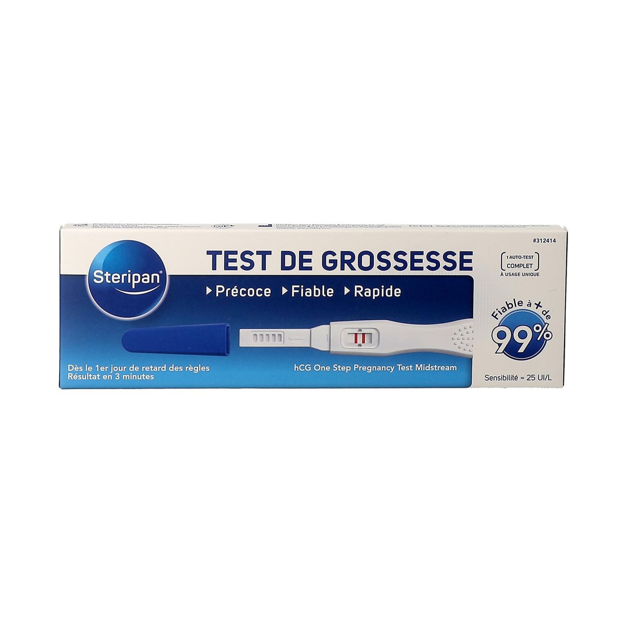 télécharger TEST DE GROSSESSE ARAGEN STYLO KIT 1 UNITE – Image 1