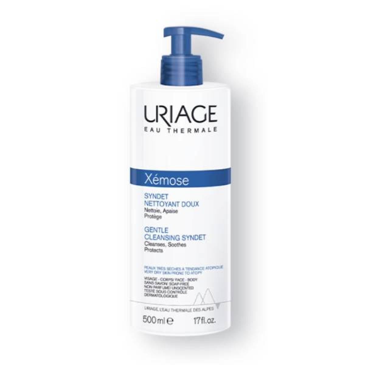 uriage-xemose-syndet-nettoyant-doux-500ml-f1200-f1200 URIAGE XEMOSE SYNDET 500ML – Image 1