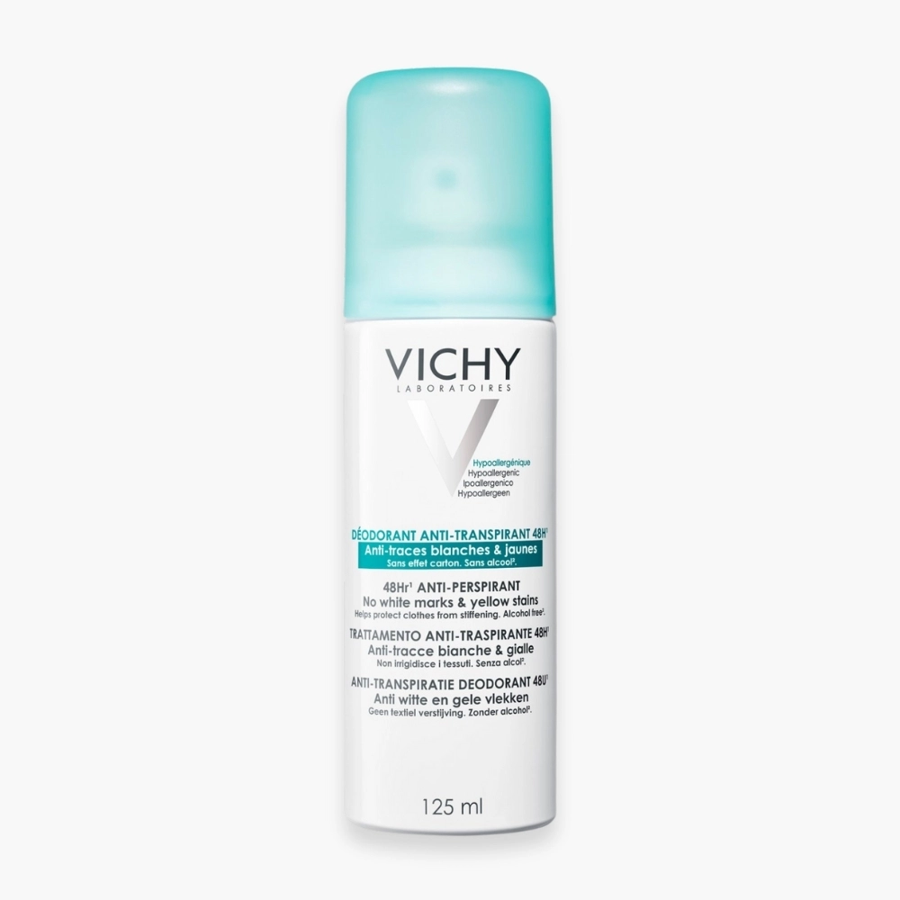 vichy-deodorant-aerosol-anti-transpirant-anti-traces-blanches-et-jaunes-48h-125ml VICHY DEO AEROSOL ANTI-TRACES 125ML – Image 1