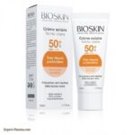 BIOSKIN CREME SOLAIRE TEINTE CLAIRE 50+