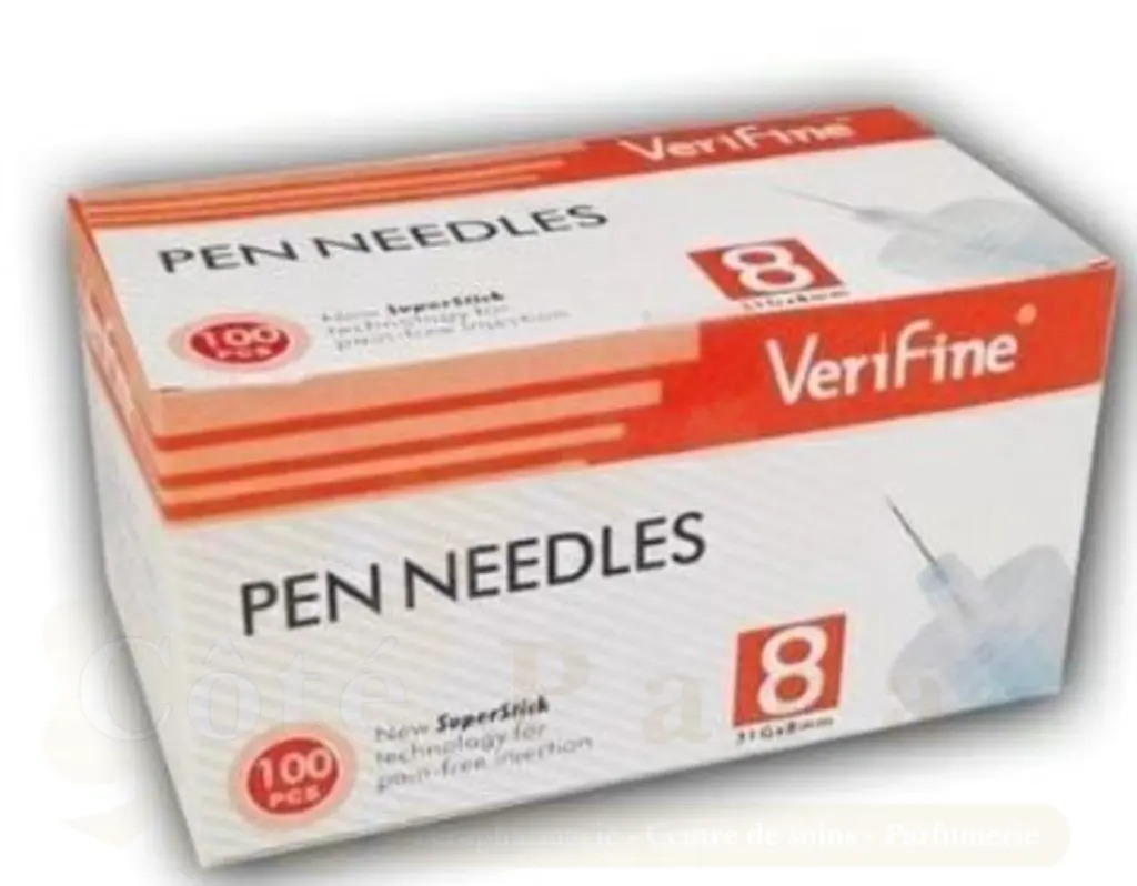 6971227400055 AIGUILLES VERIFINE 8 MM 100 PCS – Image 1