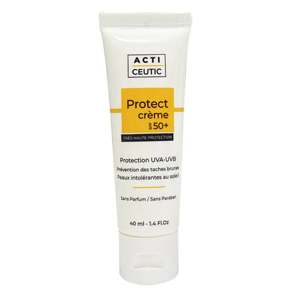 Acticeutic-Protect-Creme-spf50_40ml-Paraoharmacie-Casablanca-Maroc-Prix ACTICEUTIC PROTECT CREME SPF 50+ 40 ML – Image 1