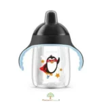 AVENT TASSE PINGOUIN AVEC ANSES NOIRE 260ML 12M+