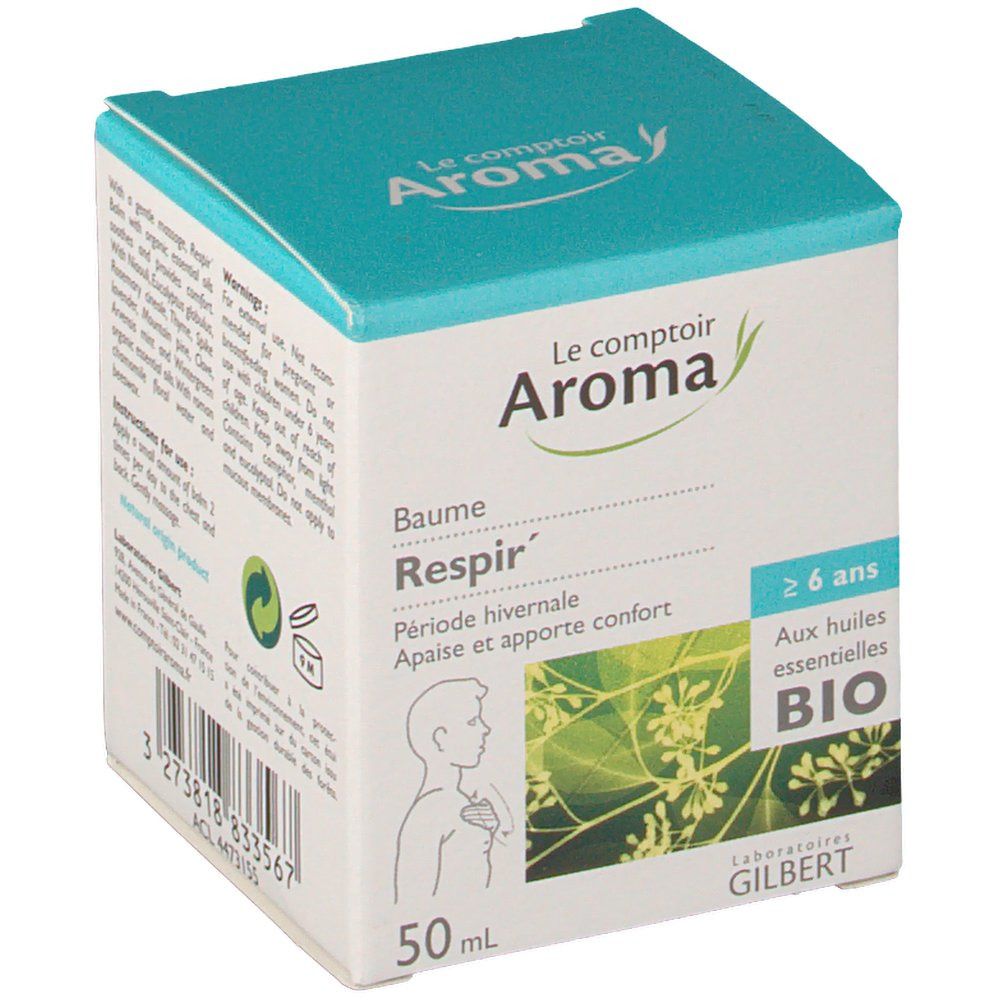 F00008976-p3 AROMA RESPIR BAUME ADULTE A PARTIR DE 6ANS 50ML – Image 1