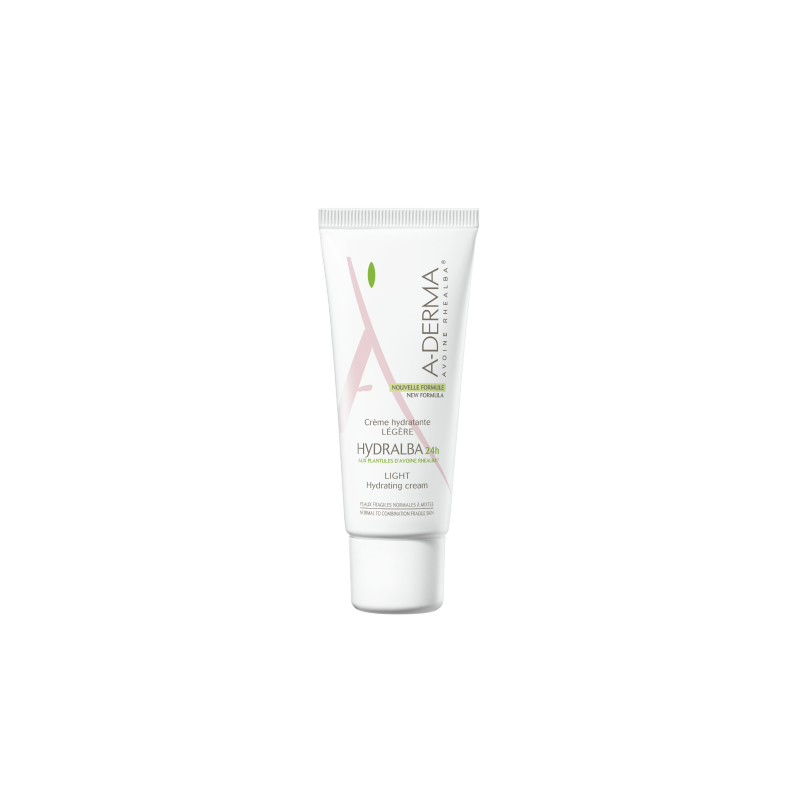 a-derma-creme-hydratante-legere-hydralba-40ml A-DERMA HYDRALBA CREME HYDRATANTE LEGERE 40ML – Image 1