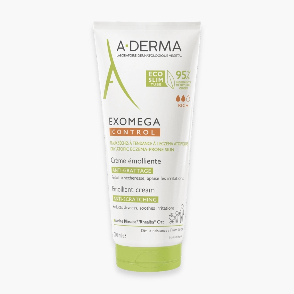 a-derma-exomega-control-creme-emolliente-anti-grattage-200ml (1) A-DERMA EXOMEGA CONTROL CREME EMOLLIENT 200ML – Image 1