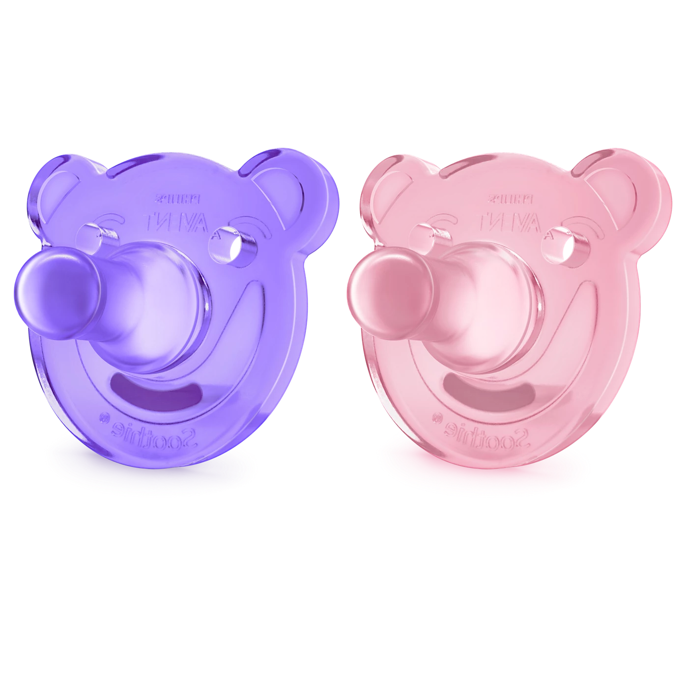 a0569c3690944d328c14ac55002ba3d7 AVENT SUCETTES SOOTHIE 0-3 M MODELE FILLE/ SCF194/02 – Image 1