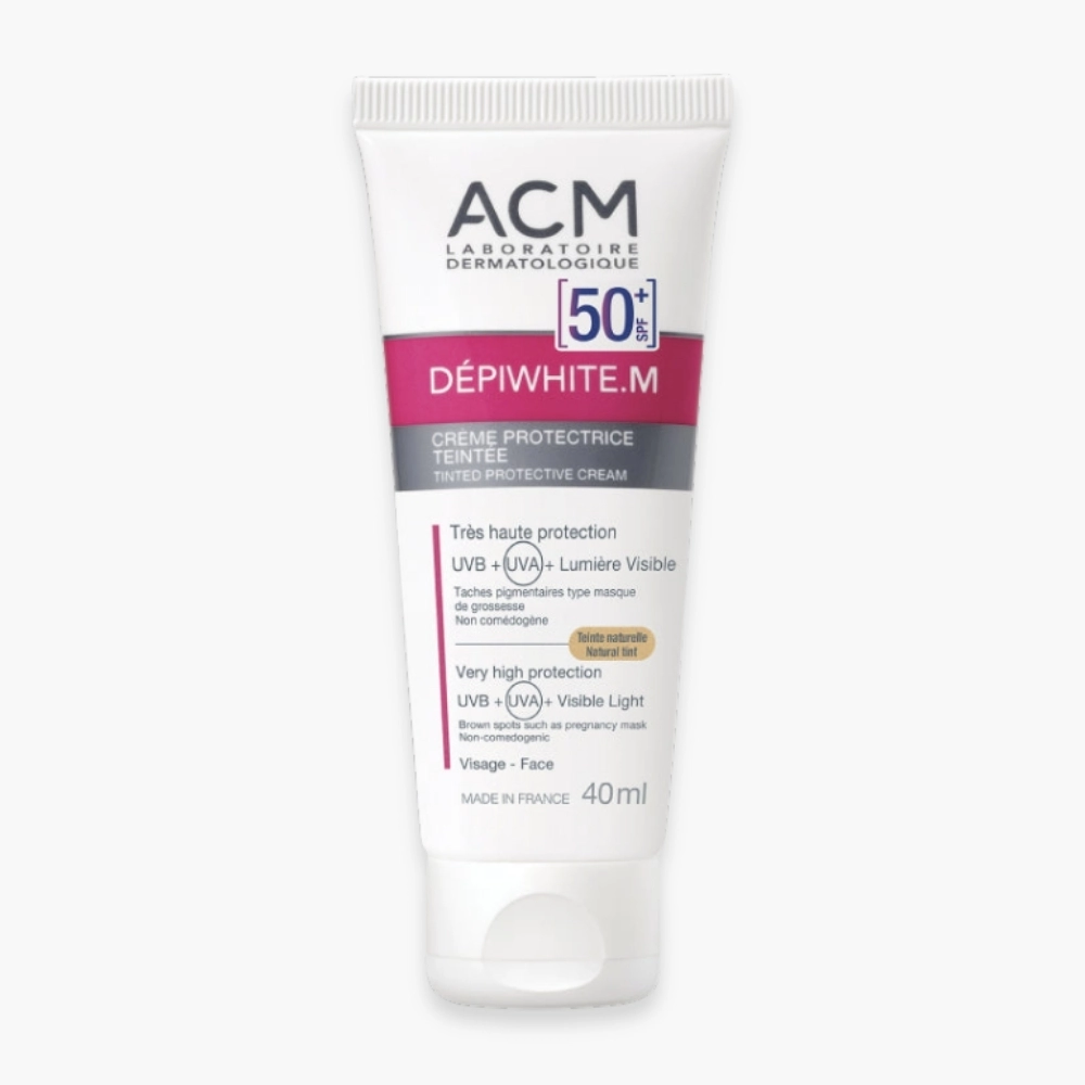 acm-depiwhite-m-teintee-creme-protectrice-spf50-40ml ACM DEPIWHITE M ECRAN TEINTE SPF 50+ – Image 1