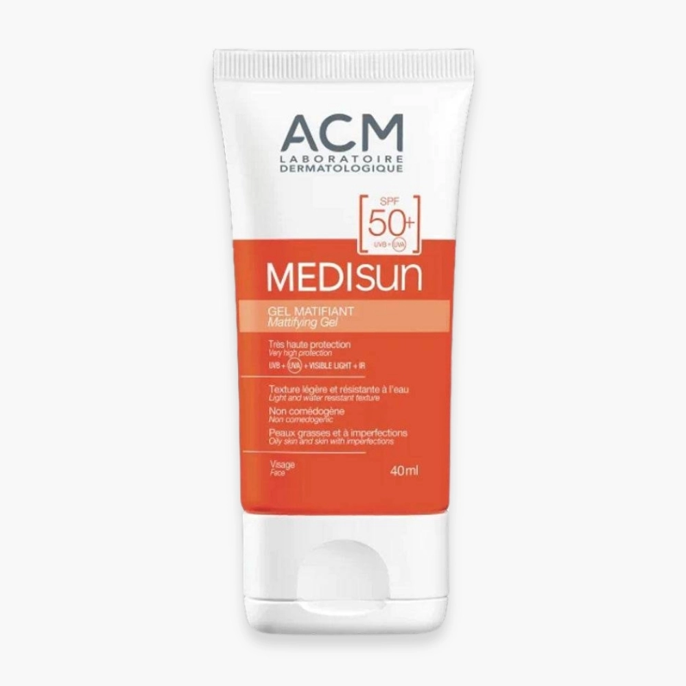 acm-medisun-gel-matifiant-spf50-40ml ACM MEDISUN GEL ECRAN MATIFIANT SPF50+ 40ML – Image 1