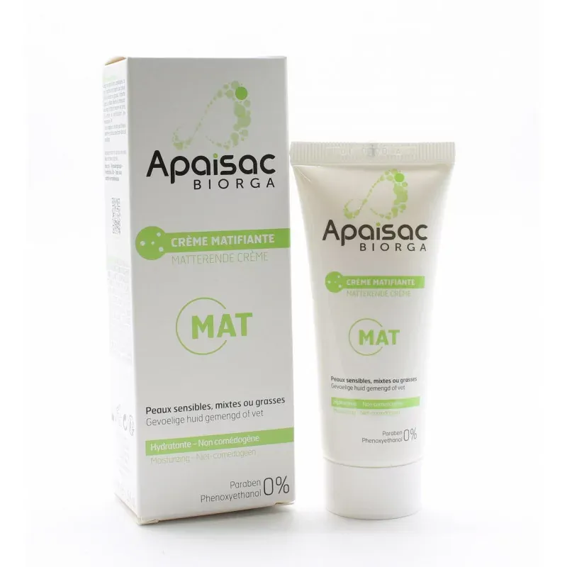 apaisac-biorga-creme-matifiante-40ml APAISAC SOIN CORRECTEUR PMG 40ML – Image 1