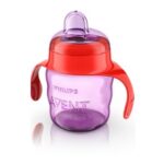 AVENT TASSE MAUVE AVEC ANSES 200ML 6M+ 551/03