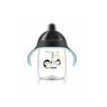 AVENT TASSE PINGOUIN AVEC ANSES NOIRE 340ML 18+