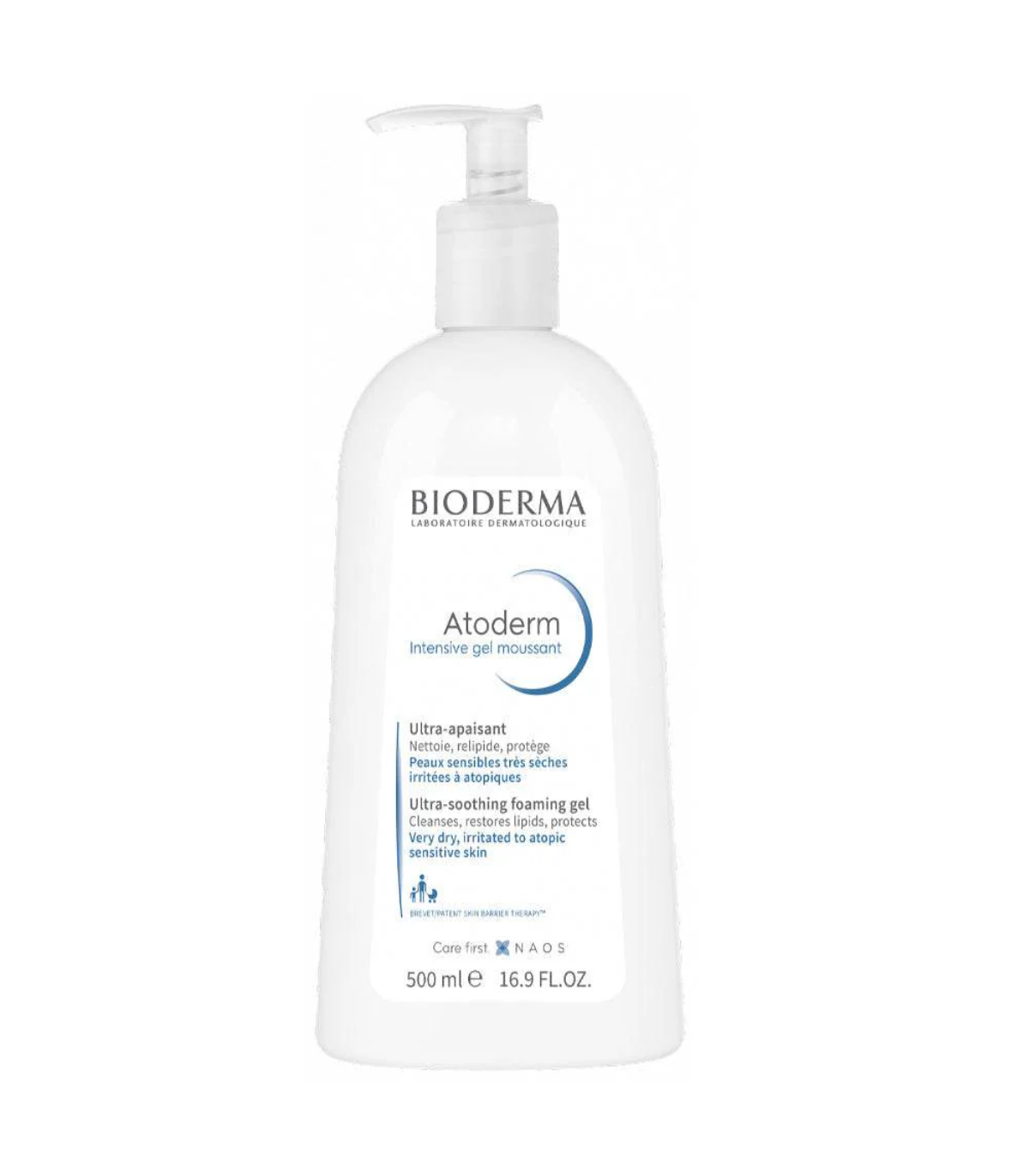 bioderma-atoderm-intensive-gel-moussant-500ml BIODERMA ATODERM GEL MOUSSANT INTENSIVE 500ML – Image 1
