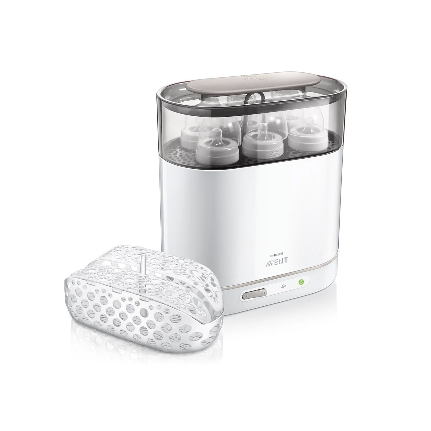 da1a089221b245b0bda3ac5400e056f8 AVENT STERILISATEUR ELECTRIQUE A VAPEUR 4 EN 1 – Image 1