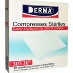 COMPRESSE STERILE DERMA 30*30