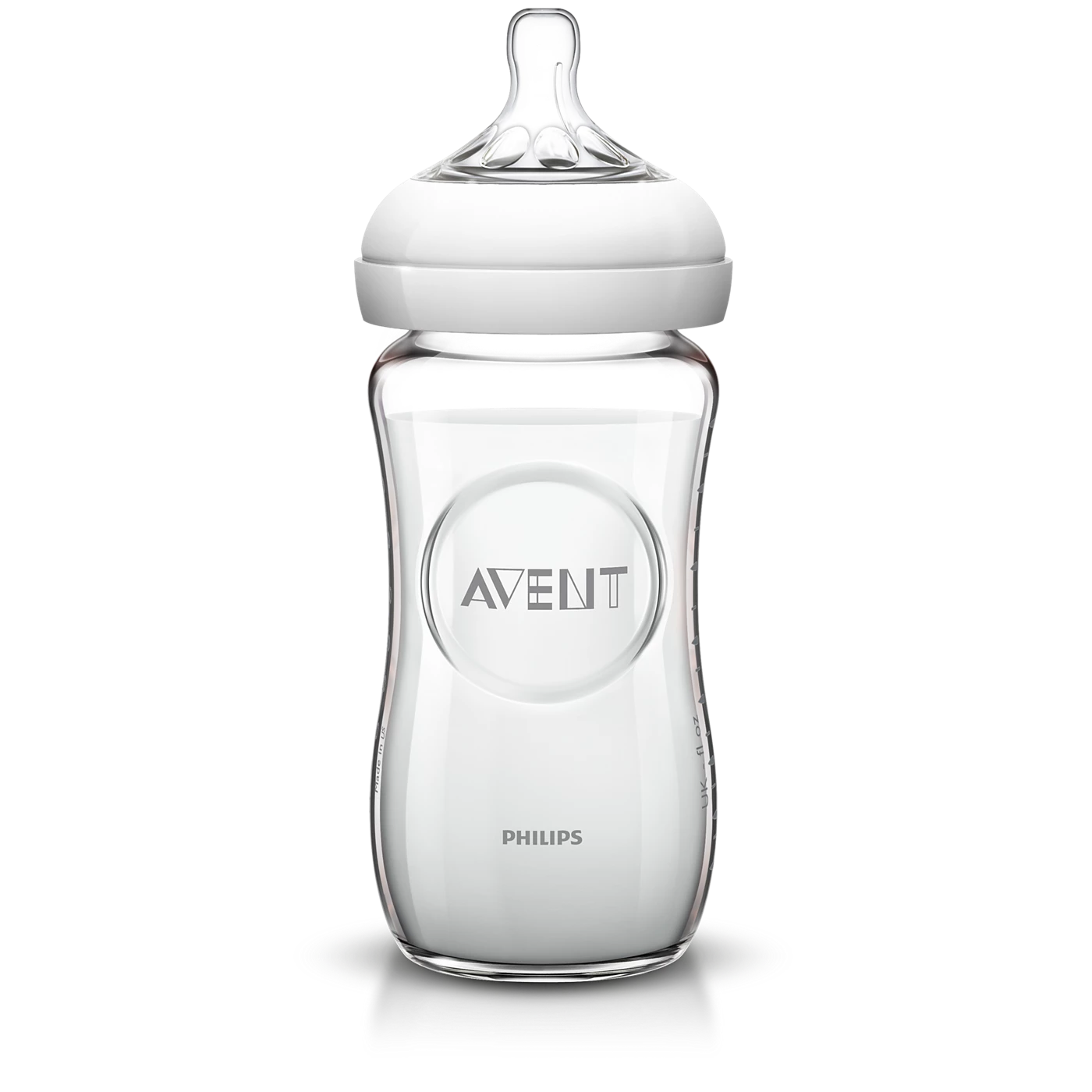e739ae95e92e4221a6e0ac54012704b4 AVENT BIBERON NATURAL EN VERRE 240ML SCF673/17 – Image 1
