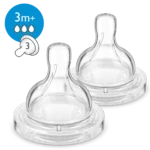 AVENT TETINES CLASSIC 3M+/3T SCF633/27