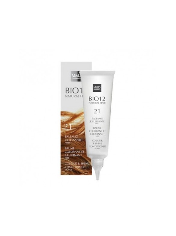 md-bio12-baume-colorant-et-illuminant-cheveux-21-miel-120ml BIO12 BALSAM 21 MIEL 120ML – Image 1