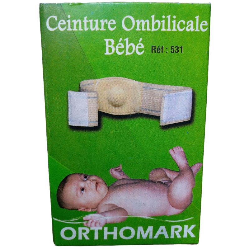 orthomark-ceinture-ombilicale-bebe-taille-2 CEINTURE OMBILICALE BEBE T2 ORTHOMARK – Image 1