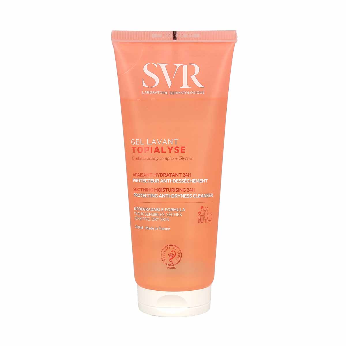 svr-topialyse-gel-lavant-200ml-01 SVR TOPIALYSE GEL LAVANT 200ML – Image 1