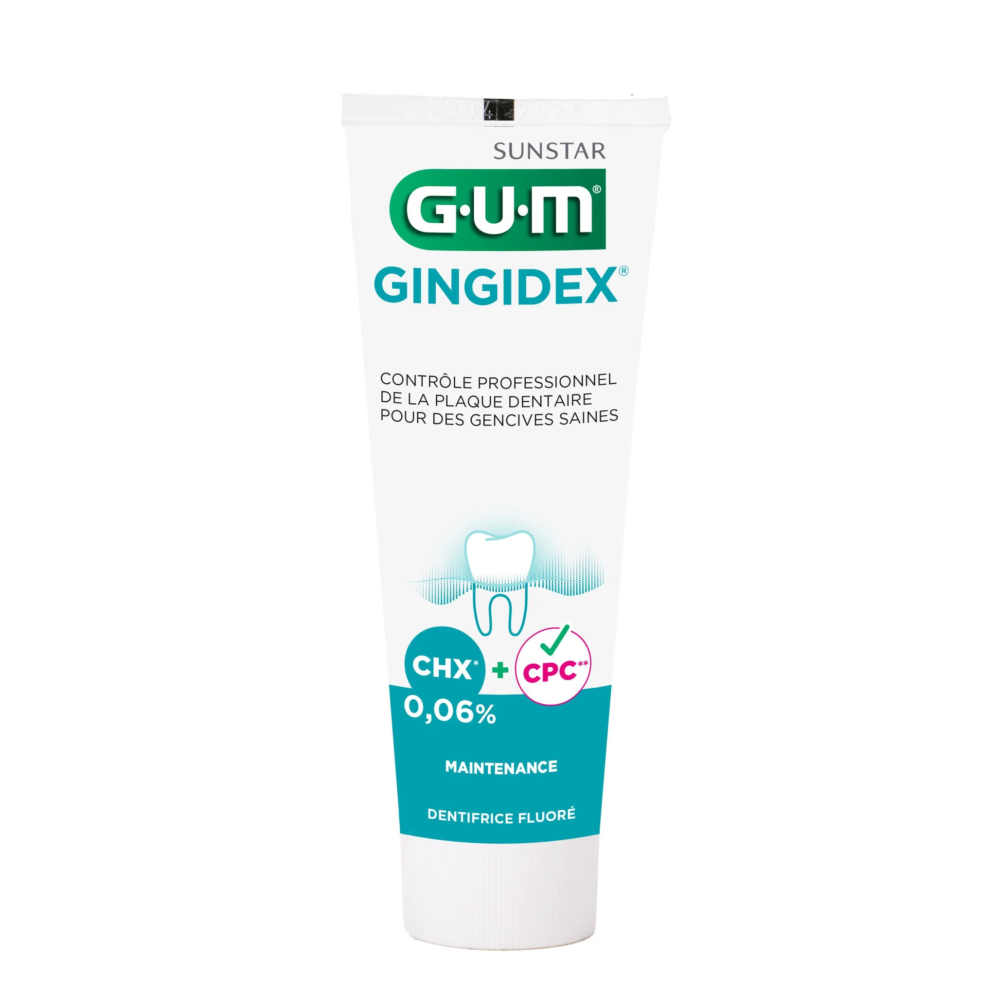 1755-GUM-Dentifrice-Gingidex-75ml-NEW Gum Dentifrice Gingidex 1755M – Image 1