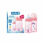 DODIE BIB COFFRET+270ML FILLE*2