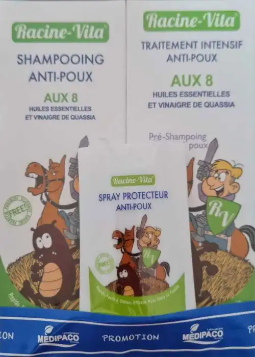 AAAIP67129_img1 Racine Vita Anti poux Shamp+Traitement+Spray protecteur Ech pack – Image 1