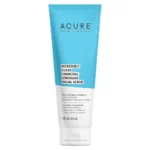 Acure incredibly clear charcoal lemonade facial scrub 118ml
