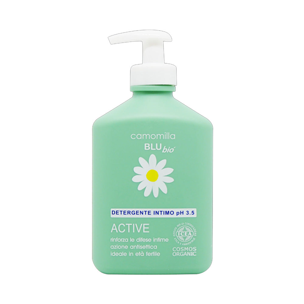 Camomilla-Blu-Active-Cosmos-Organic-Ph-3.5-300ml-prix-maroc-parapharmacie-casablanca UG Camomilla Blu Active Cosmos organic ph 3.5 300ml – Image 1