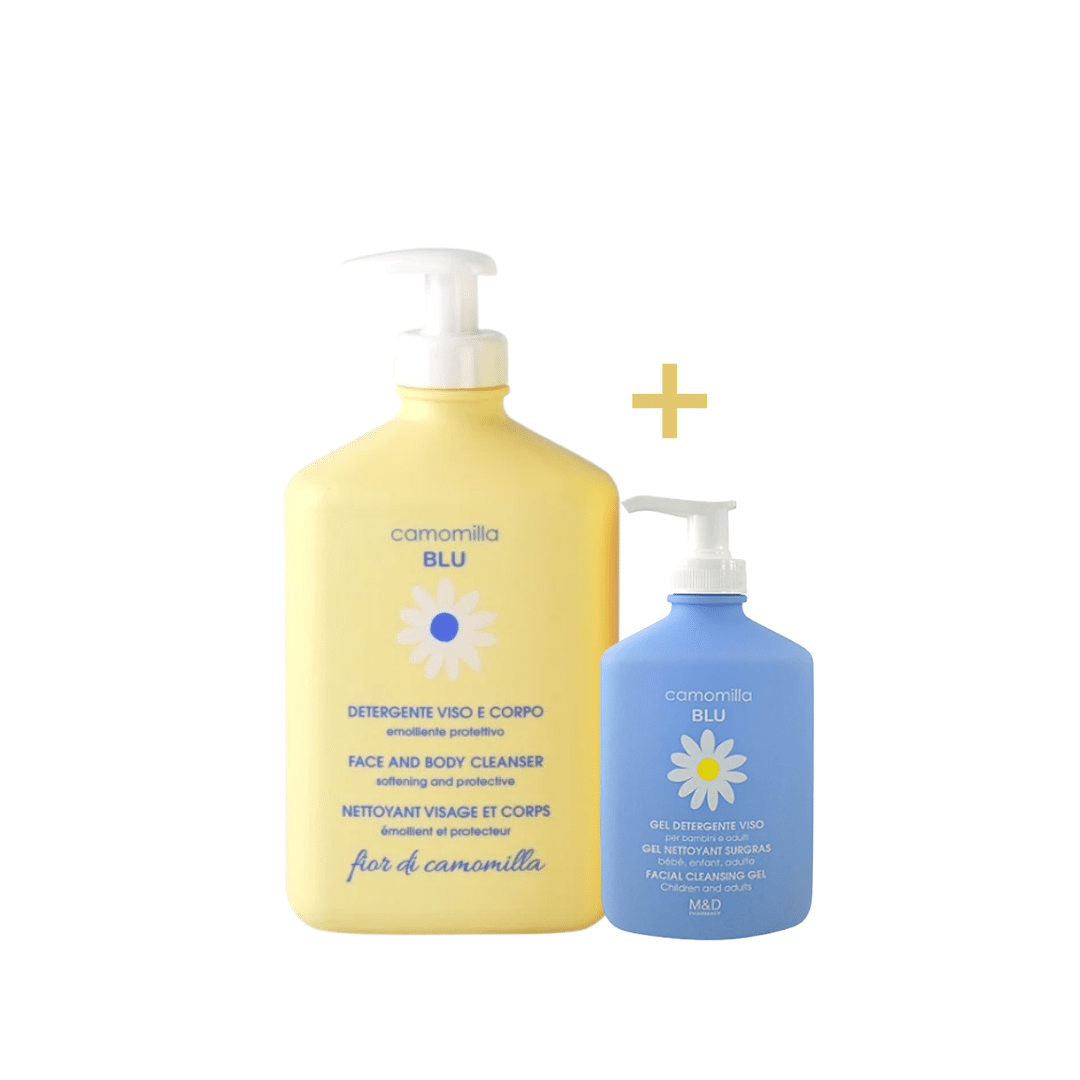 Camomilla-Blu-Fleur-de-Camomille-Gel-Lavant-Premier-Peau-mini Camomilla Blu Duo pack "Defence Nett intime+gel lavant 1er peau" – Image 1