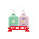 Camomilla Blu Duo pack "Active nett intime+Active cosmos Organic"