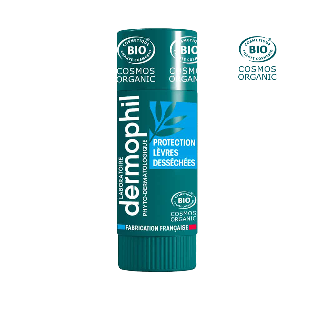 Dermophil-Stick_Protection_Levres-Dessechees_BIO-3-700-322-004-546 DERMOPHIL SOIN D'EAU STICK LEVRES – Image 1