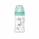DODIE BIB INI VERRE 270ML VERT OISEAUX