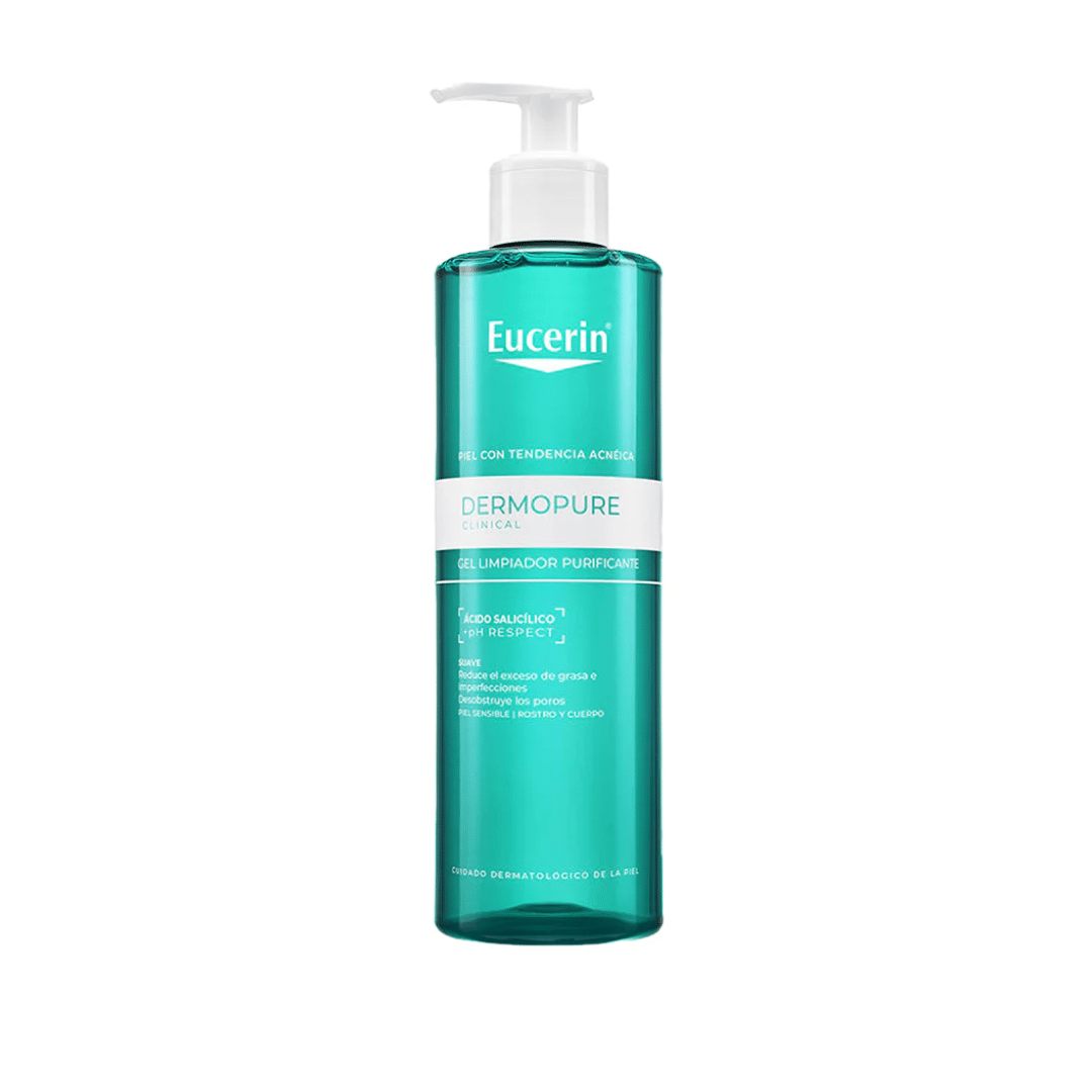 EUCERIN-DERMOPURE-GEL-NETTOYANT-200ML- Eucerin dermopurifyer oil control gel nett 200ml – Image 1
