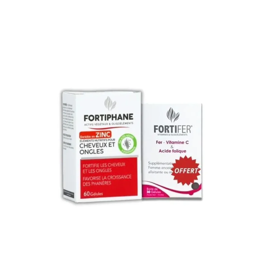 Fortiphane-60-GelulesFortifer-15-gelules-pack Fortiphane 60 Gelules+Fortifer 15 gelules pack – Image 1