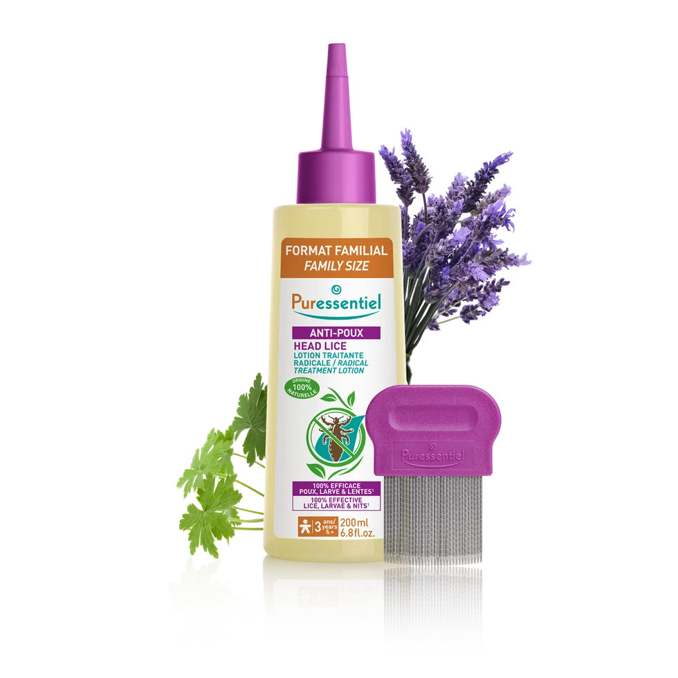 Lotion_Antipoux_200ml_Peigne_Actifs_2000x2000_2025 Puress Anti poux Lotion 200ml+peigne – Image 1