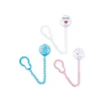 DODIE ATTACHE-SUCETTE CHAINETTE BL/RS