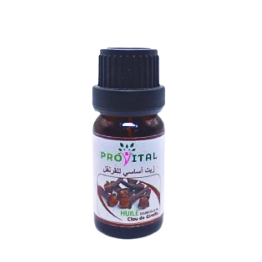 Pro-vital-huile-essentielle-de-clou-de-girofle-10ml Pro vital huile essentielle de clou de girofle 10ml – Image 1