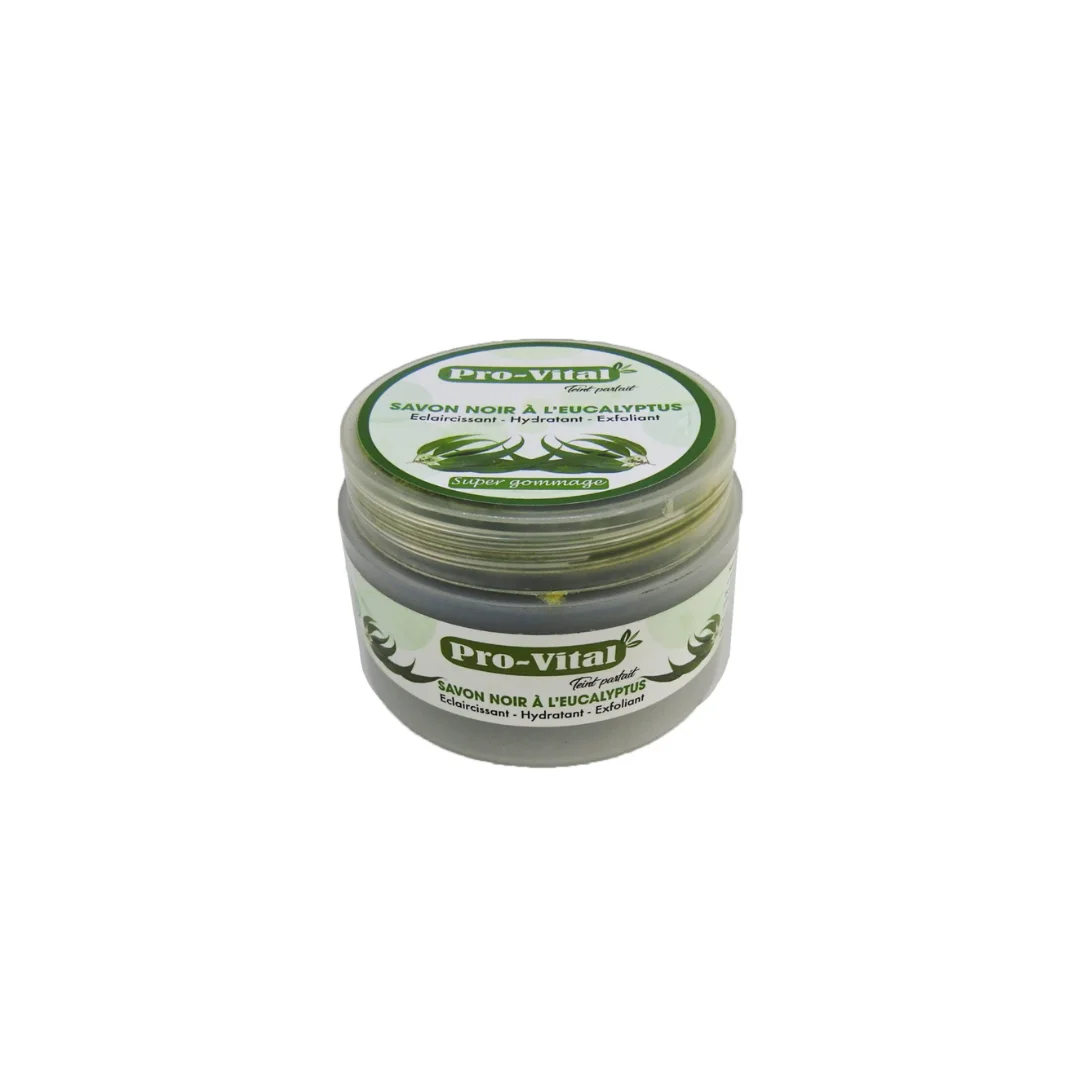 Pro-vital-savon-noir-eucalyptus-200gr-1 Pro vital savon noir eucalyptus 200gr – Image 1