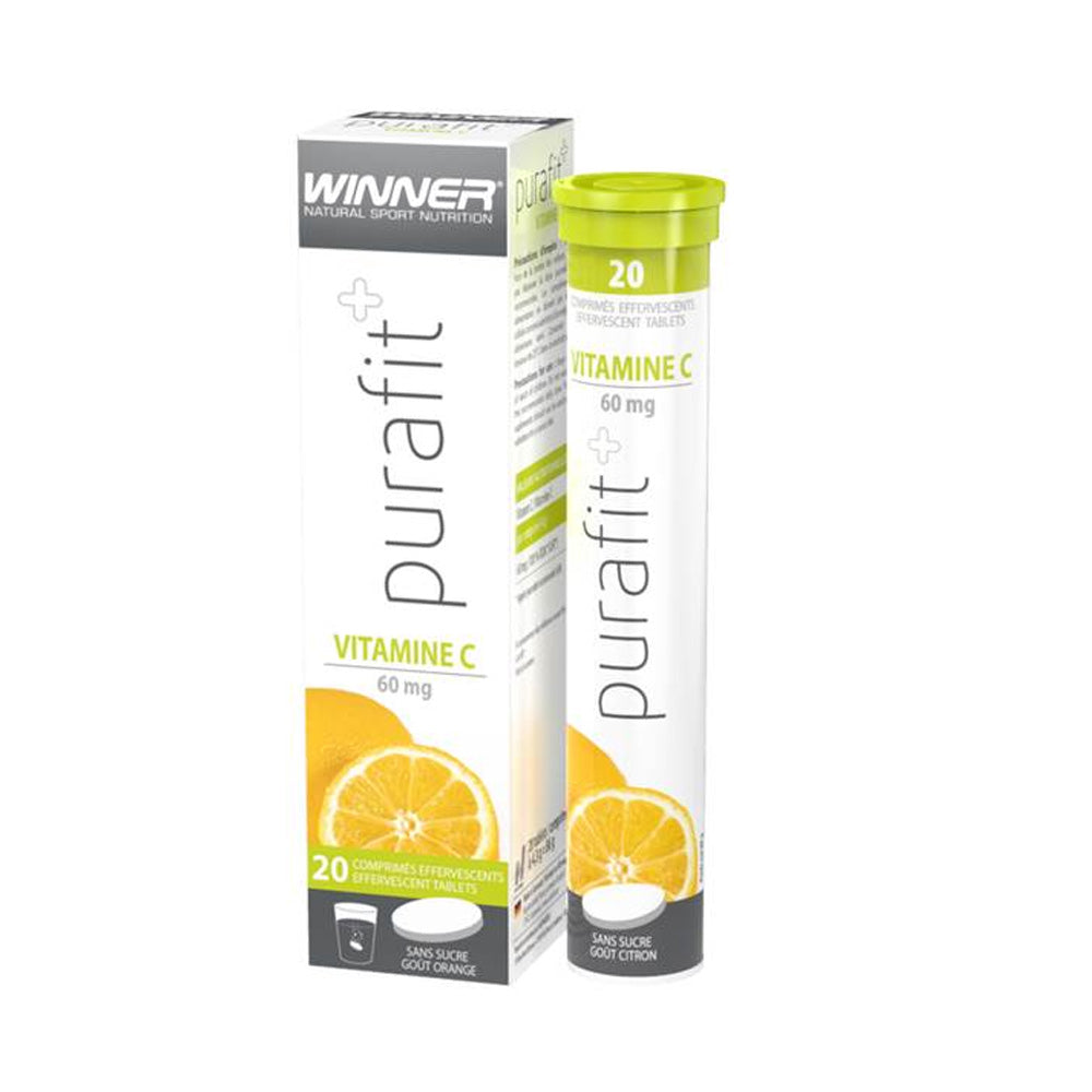 Purafit-Vitamin-C-60mg-nova-parapharmacie-casablanca Purafit Vitamine C 60mg 20cps – Image 1