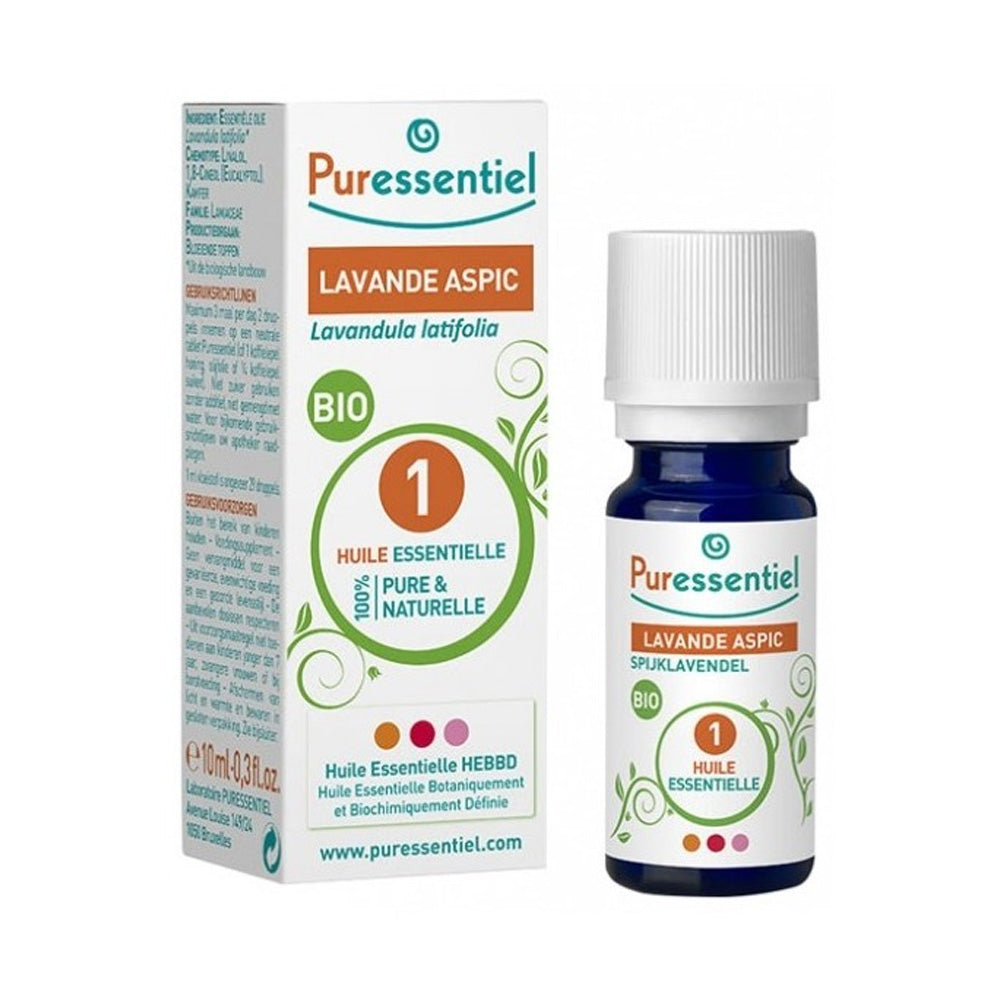 Puressentiel-Huile-Essentielle-Lavande-Aspic-BIO-10ml-prix-maroc-parapharmacie-casablanca Puress Huile Ess Lavande Aspic Bio 10ml – Image 1