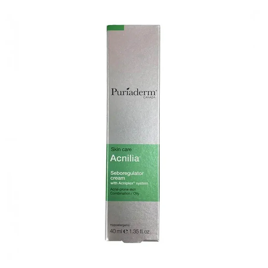 Puriaderm-Acnilia-Creme-Sebo-Regulatrice-40ml-nova-parapharmacie-casablanca_900x Puriaderm Acnilia creme seboregulatrice 40ml – Image 1