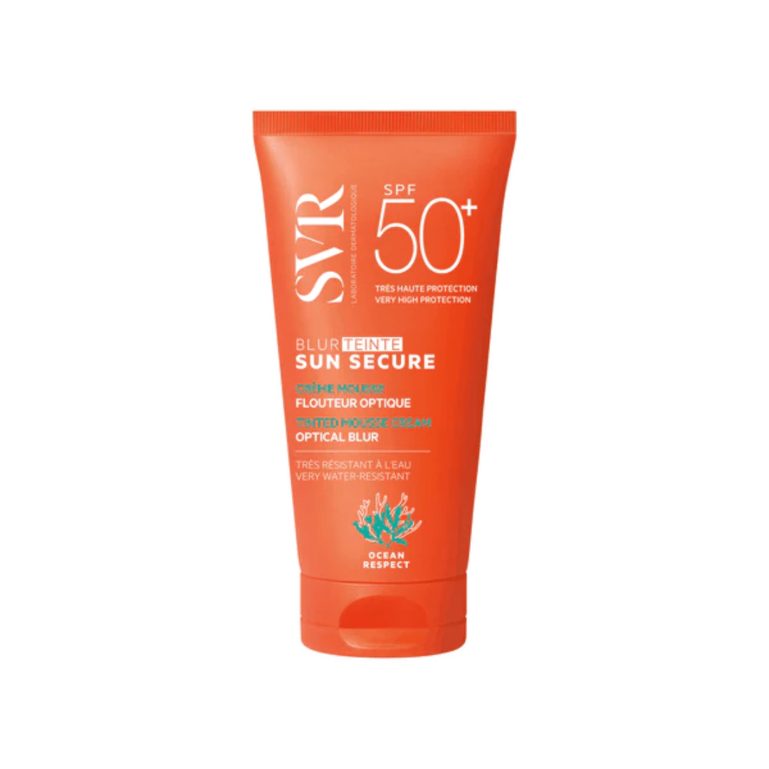 Svr-Ecran-Sun-Secur-Blur-teinte-beige-spf50-50ml-1 Svr Ecran Sun Secur Blur teinte beige spf50+ 50ml – Image 1