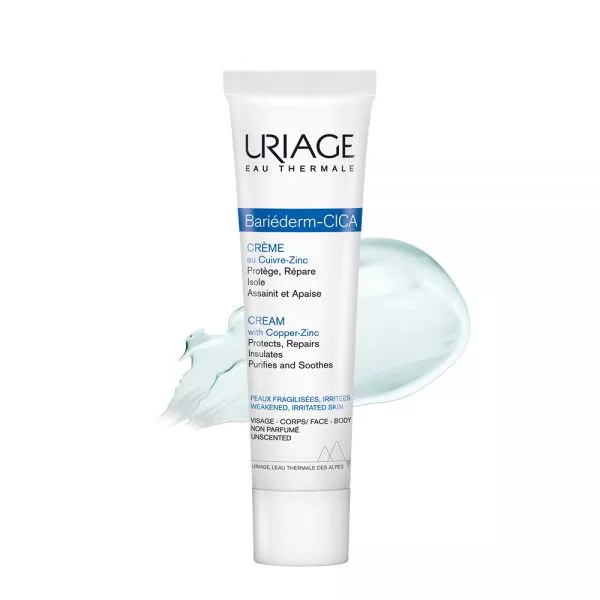 Uriage-Bariederm-Cica-Creme-Reparatrice-40ml-11-bebemaman Uriage bariederm cica creme reparatrice 40Ml – Image 1