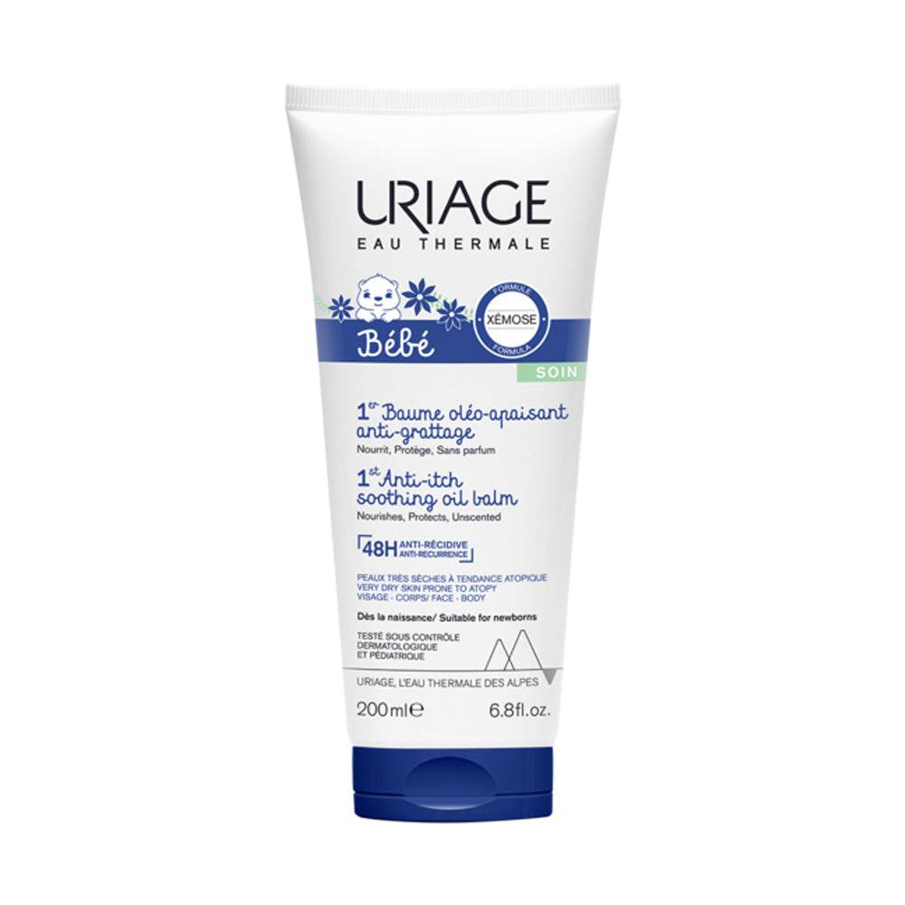 Uriage-Bebe---1er-Baume-Oleo-apaisant-Anti-grattage-200ml-nova-parapharmacie-casablanca2 Uriage bb 1er Baume oleo-apaisante 200ml – Image 1