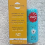 Photowithe Ecran invisible spf50+ 50ml+Camomilla blu deo roll pack